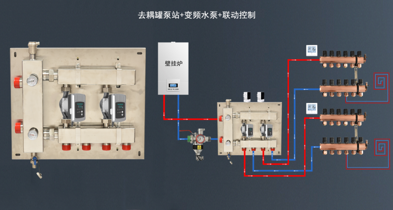 九菲去耦罐泵站安装